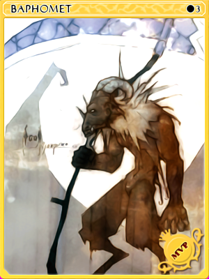 Baphomet Card