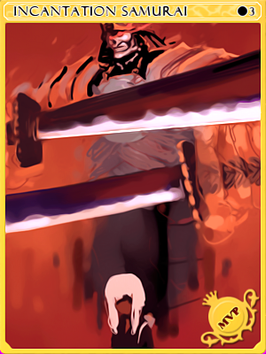 Incant Samurai Card