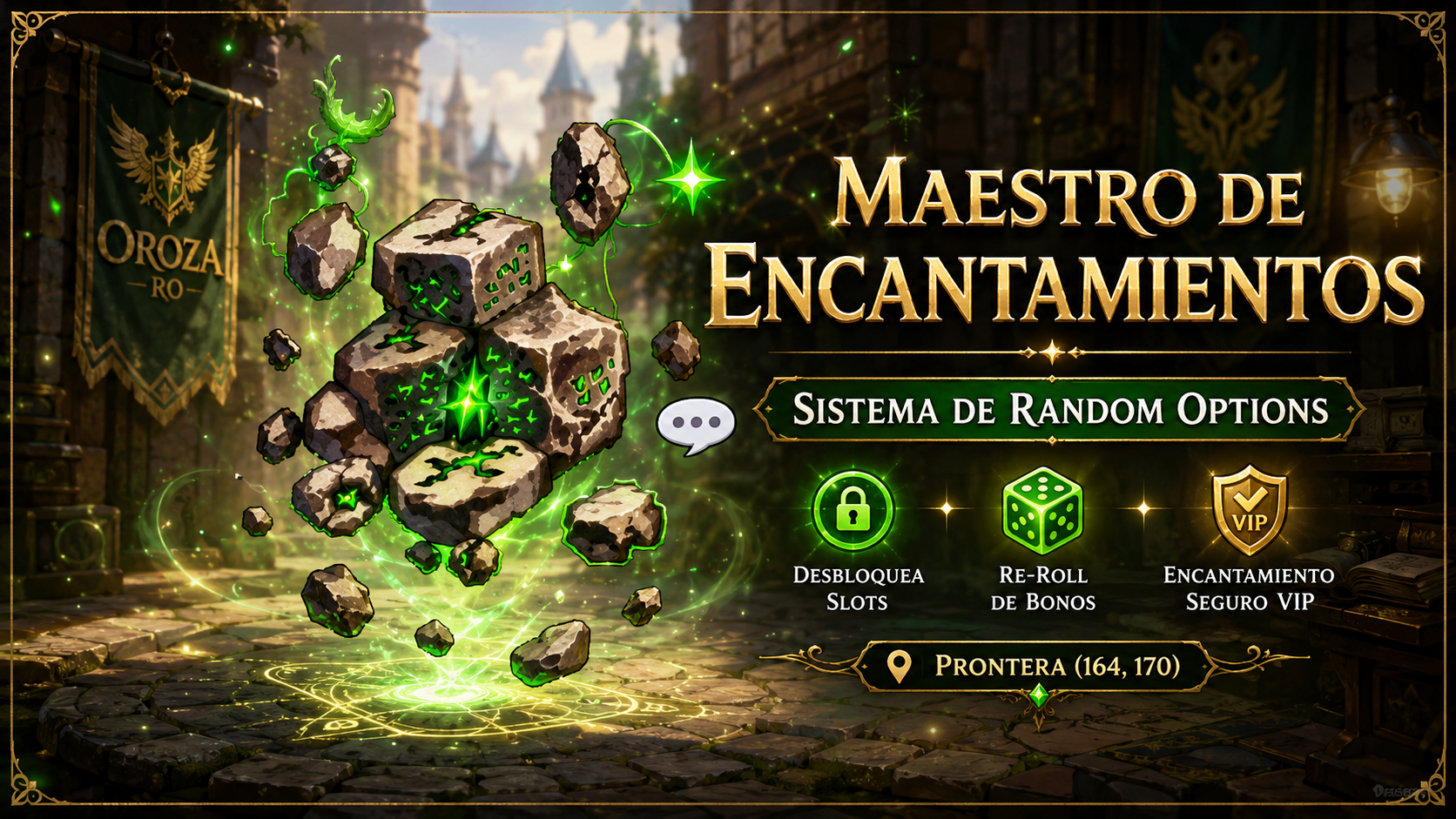 Master Enchant in Prontera